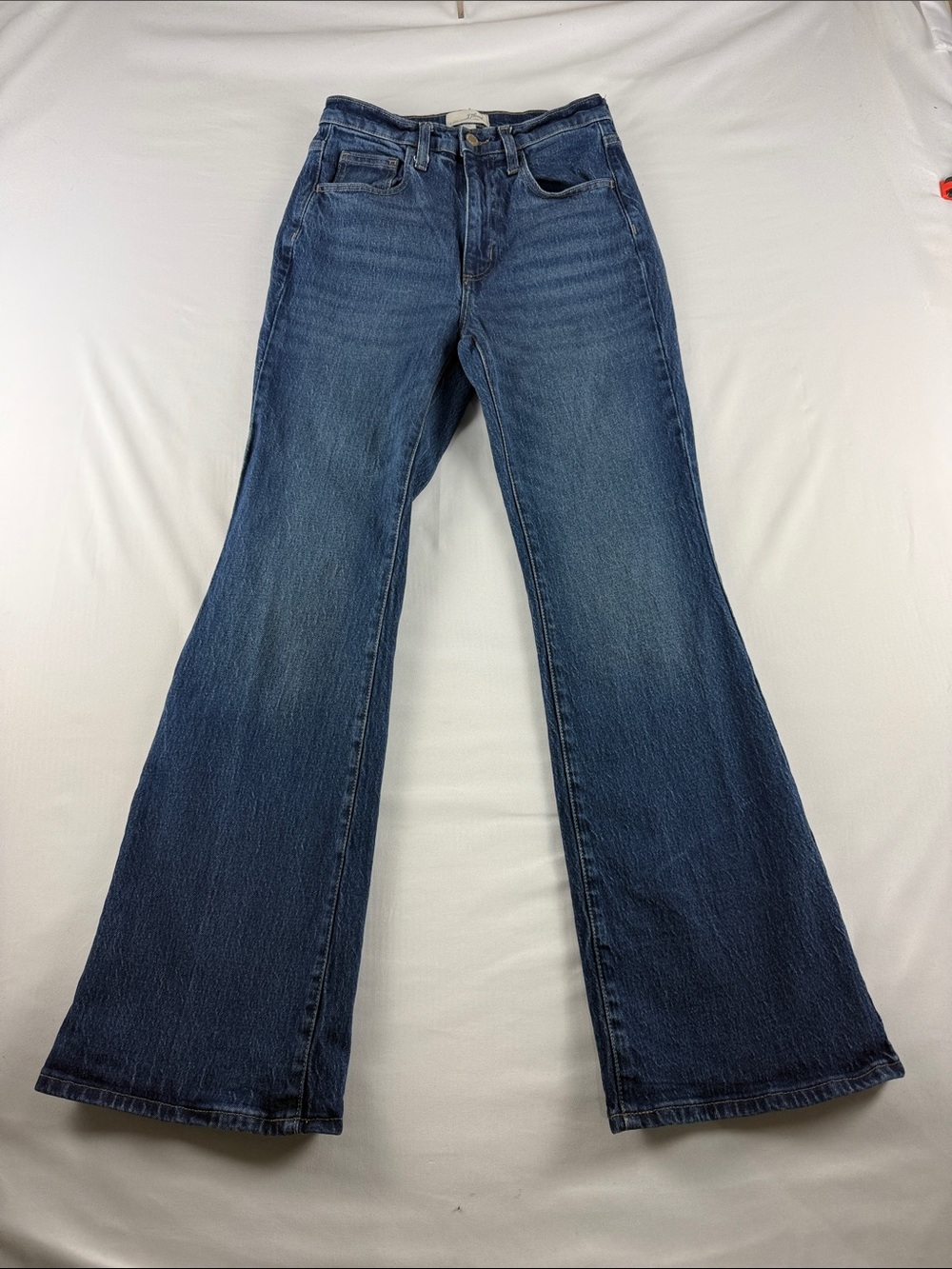 Universal Thread High Rise Flare Jeans Women’s 4 Short Stretch Denim EUC